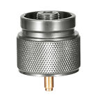 1 pound propane small tank input EN417 Lindal valve output outdoor furnace head