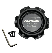 Pro Comp Satin Black Wheel Center Cap W/Screws 504642502
