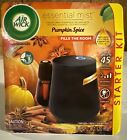 (NEW) Air Wick Pumpkin Spice Essential Mist Diffuser Starter Kit  Air Freshener