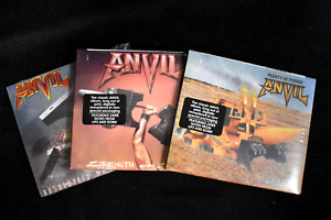 Anvil CD Lot - Absolutely No Alternative, Strength of Steel, Plenty of Power NEW