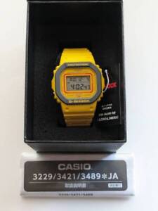 CASIO G-SHOCK DW-5610Y-9 5600 series Vintage Yellow Digital Watch new with box