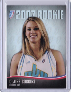 2007 WNBA RITTENHOUSE ROOKIE #RC24 CLAIRE COGGINS CHICAGO SKY /444