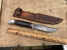 Vintage WESTERN FIELD  MADE IN USA SHEATH KNIFE PATENT 1967479 Montgomery Wards