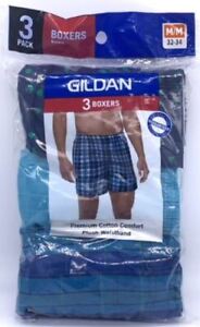 Gildan Men's Boxer Shorts 3 pair
