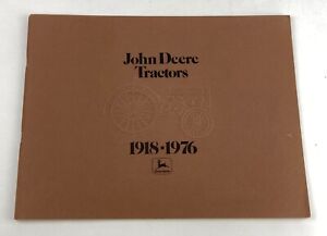 New ListingJOHN DEERE Tractors 1918-1976 Booklet Pamphlet NICE!