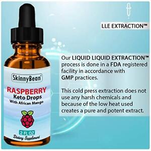 Raspberry Keto Diet Drops Fat Burn Weight Loss Supplement Accelerated Ketosis