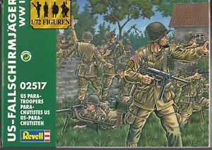 REVELL 1:72 US PARATROOPERS WWII # 02517
