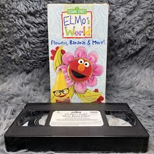 New ListingElmos World - Flowers, Bananas And More VHS Tape 2000 Sesame Street Kids Cartoon