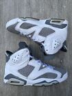 Nike Air Jordan 6 Retro Cool Grey White Shoe CT8529-100 Men’s Size 9 US