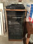 Pre-owned Kenwood Stereo 6 Component Rack System with Stand Vintage 1980s Stereo