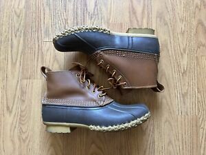 LL Bean 6 Inch Duck Boots USA Made Size 7M