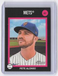 2022 Topps Heritage Pete Alonso #41 1973 Topps Venezuela Stamps
