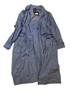 Ralph Lauren Polo Men’s Robe 100% Cotton Blue Plaid Size L/LX Brand New