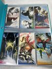 KINGDOM COME - 15 Sketch Cards + 50 Common Trading Card Lot in Binder Turq