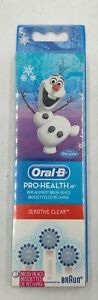 Oral-B 3 Count Pro Health Jr Replacement Brush Heads Disney Frozen