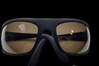 💯 % Authentic Maui Jim MJ202-2M PEAHI Polarized Wrap Black/Bronze Sunglasses