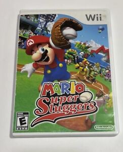 Mario Super Sluggers (Wii, 2008) CIB With Manual Insert And Reg Card Tested