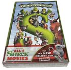 Shrek the Whole Story Quadrilogy DVD 4 Movie Set + Extras Bonus Content NEW