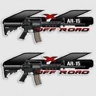 AR15 4x4 Truck Gun Decal Sticker for Ford LWRC Sig Bushmaster Assault Rifle NRA