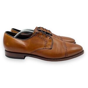 Allen Edmonds Clifton Men's Size 12 D US 14482 Brown Cap-Toe Oxford Dress Shoes