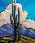 New ListingHawkins Original Art Southwest Landscape Impressionism Palette  Painting Canvas
