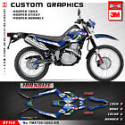 Moto Graphics Kit Decals Vinyl for Yamaha Serow XT 250 XT250 2005 to 2020 Blue