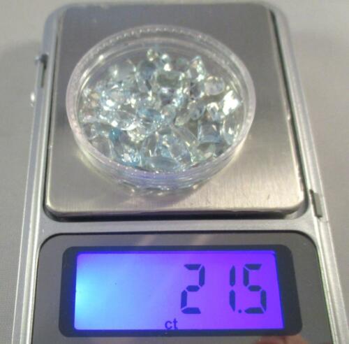 21.5 Carats Mixed Lot of Jeweler's Aquamarine Gemstones   NO RESERVE