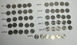 1999-2009 State Quarters Complete Circulated Set of 56 coins DC and Territories