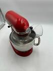 New ListingKITCHENAID STAND MIXER  TILT HEAD  RED  #KSM150PSER  POURING SHIELD WIRE WHISK