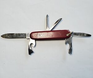 Vintage Aitor Inox Spain Pocket Knife With Two Blades, Bottle Openers, Screw