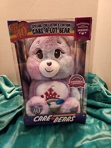 Care Bears Care A Lot Bear 40th Anniversary Collector Edition NIB Sealed
