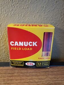 Canuck Field Load 12 Gauge Empty Shotgun Shell Box