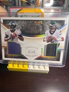 2020 Immaculate Past and Present Michael Vick and Jalen Hurts rookie 41/49 🔥🔥