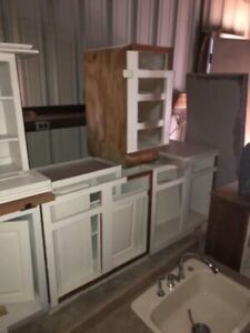 used wood kitchen cabinets