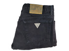 Vintage 90s Guess American Tradition Jeans Black USA Made Fit 32x30 (tag34x32)