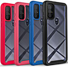 For Motorola Moto G Power 2022 2021 Case Phone Shockproof Cover + Tempered Glass