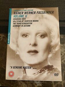Rainer Werner Fassbinder Volume 2 (DVD) 4 Disc Collector’s Edition Artificial Ey