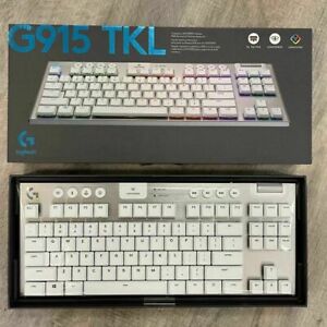 Logitech G915 TKL RGB Wireless Gaming Keyboard GL Tactile WHITE