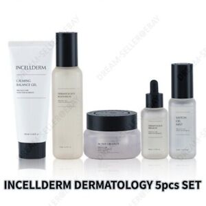 [INCELLDERM] Dermatology Booster Serum Cream Oil-Mist Balance Gel Set 5pcs