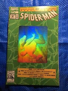 Spider-Man #26 -hologram cover- gatefold poster - Unread