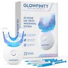GLOWFINITY Teeth Whitening Kit - LED Light 35% Carbamide Peroxide 3 3ml Gel S...