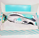 NIKE W AIR MAX 90 CD0490-104 SIZE 8 WHITE/GREY/TURQUOISE