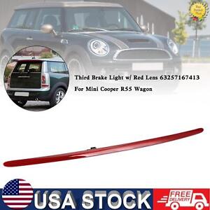 Third Brake Light w/ Red Lens 63257167413 fit Mini Cooper R55 Wagon T5 (For: More than one vehicle)