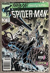 Web of Spider-Man #31 Marvel Comics 1987 Newsstand Kraven's Last Hunt Part 1 GD