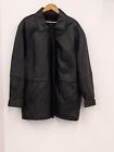 Men's Size L Brandina Black Leather Jacket