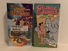 Lot Of 2 VHS Tapes Inspector Gadget Saves Christmas & George Of The Jungle