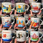 New Listing2024 STARBUCKS YAH Ceramic Mug YOU ARE HERE City Coffee Mug Xmas Gift 414ml