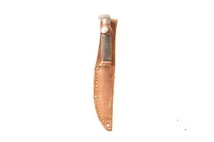 New ListingVintage Ka-Bar Kabar Hunting Style Knife & Leather Sheath