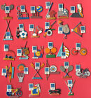 ATHENS 2004 OLYMPIC GAMES. COMPLETE SET OF 28 TROFE SPORTS PINS. GREAT OFFER!