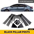 Fit Toyota Corolla Auto Car Pillar Door Post Trim Car Accessories Auto 2020-2022 (For: Toyota Corolla)
